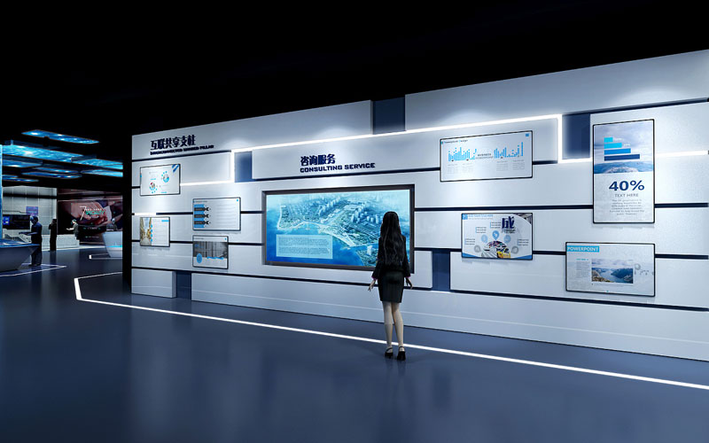 河北中小型科技展览馆3D设计图